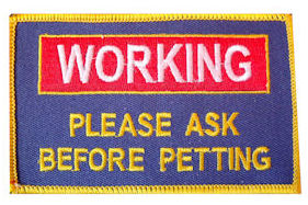 Working Dog Patch, Large